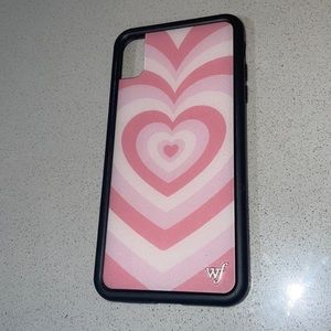 NEW wildflower case heart design- iphone xs max